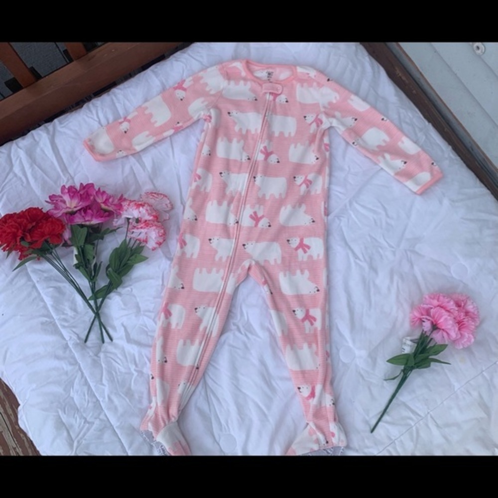 Bundle 4 pieces pajamas girls size 4 T - Picture 3 of 11
